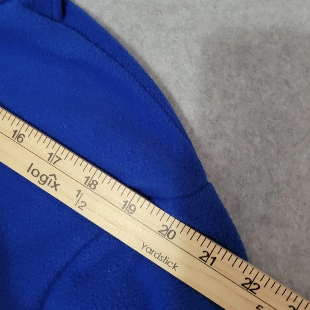 Columbia PFG Kentucky Wildcats Blue Fleece Snap Pullover XL